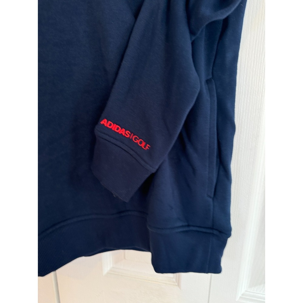 NEW Adidas 2020 USA Golf Team Navy Hoodie Sweatshirt Pullover Men's Size XS - Picture 3 of 9
